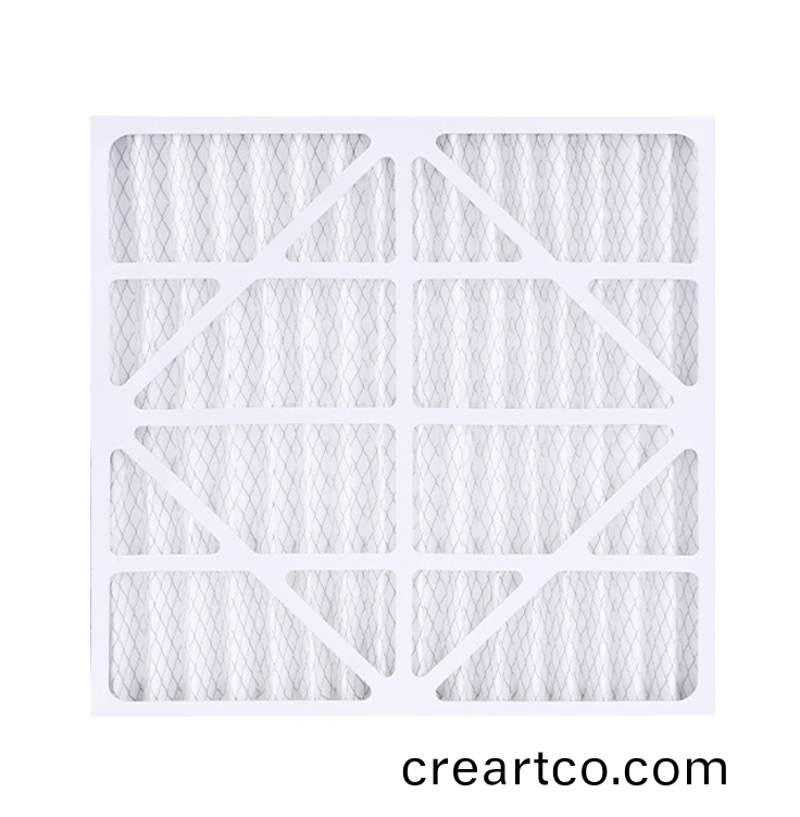 初傚紙框空氣過濾器的工作(zuo)原理